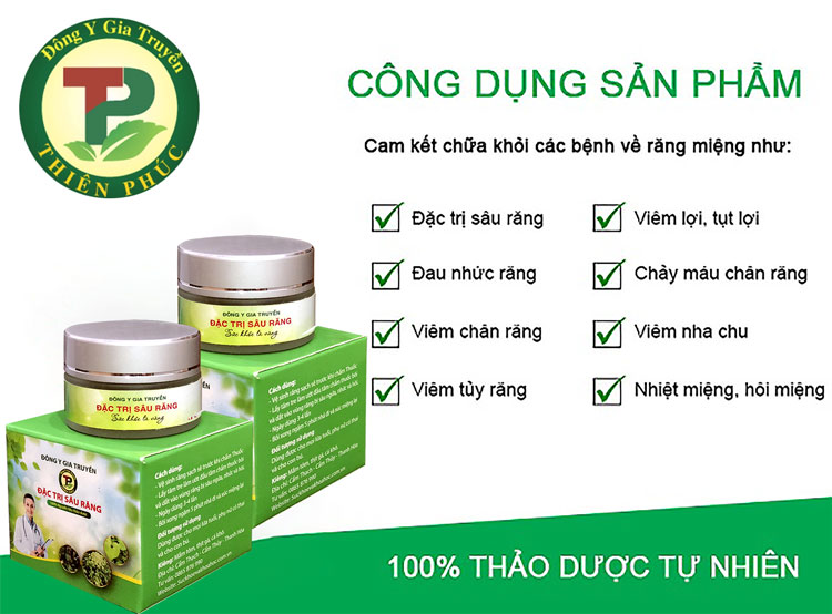 Đặc Trị Sâu Răng Thiên Phúc - phương pháp chuống sâu răng triệt để